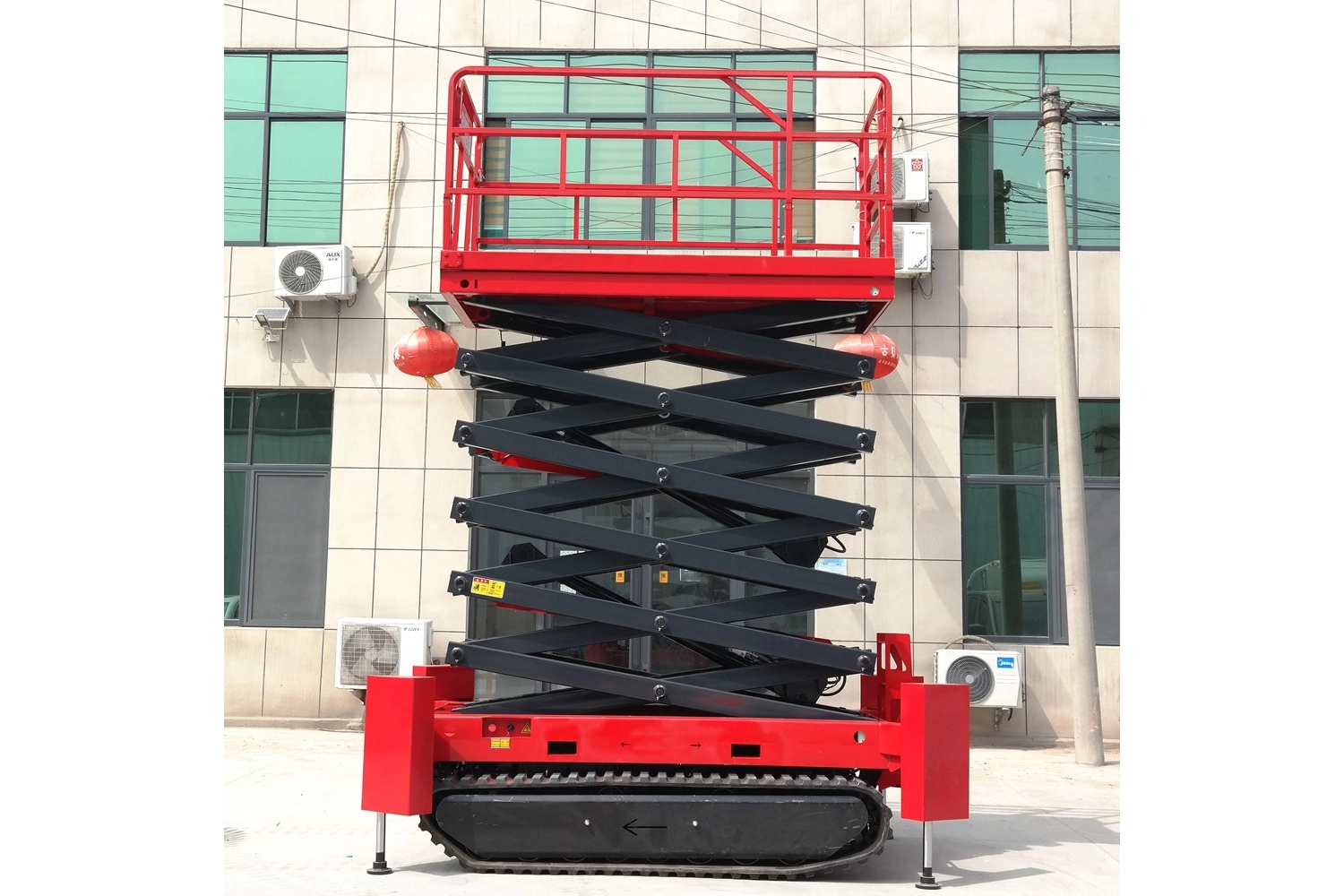 WP-1214 Self Lifting Platform Extended