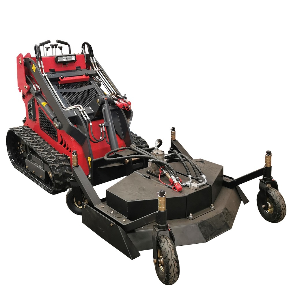 Skid Steer Loader Lawn Mower Attachment 2