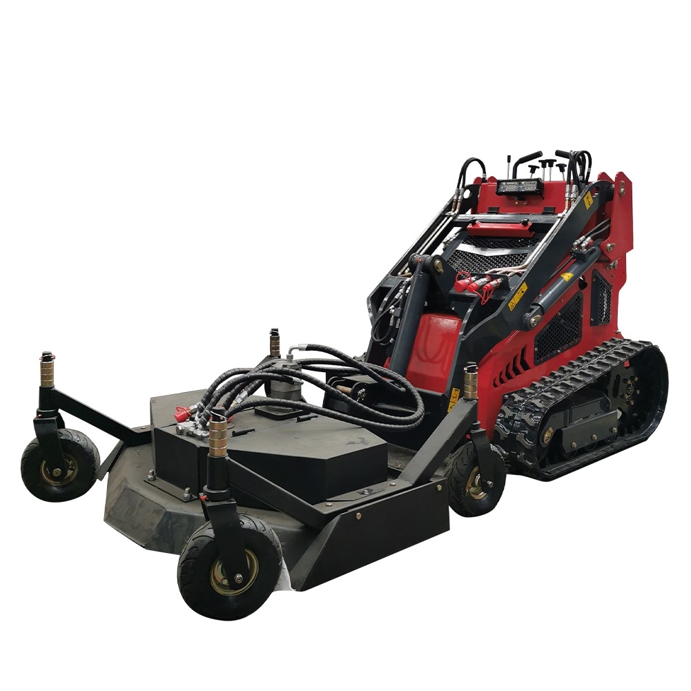 Skid Steer Loader Lawn Mower Attachment 3