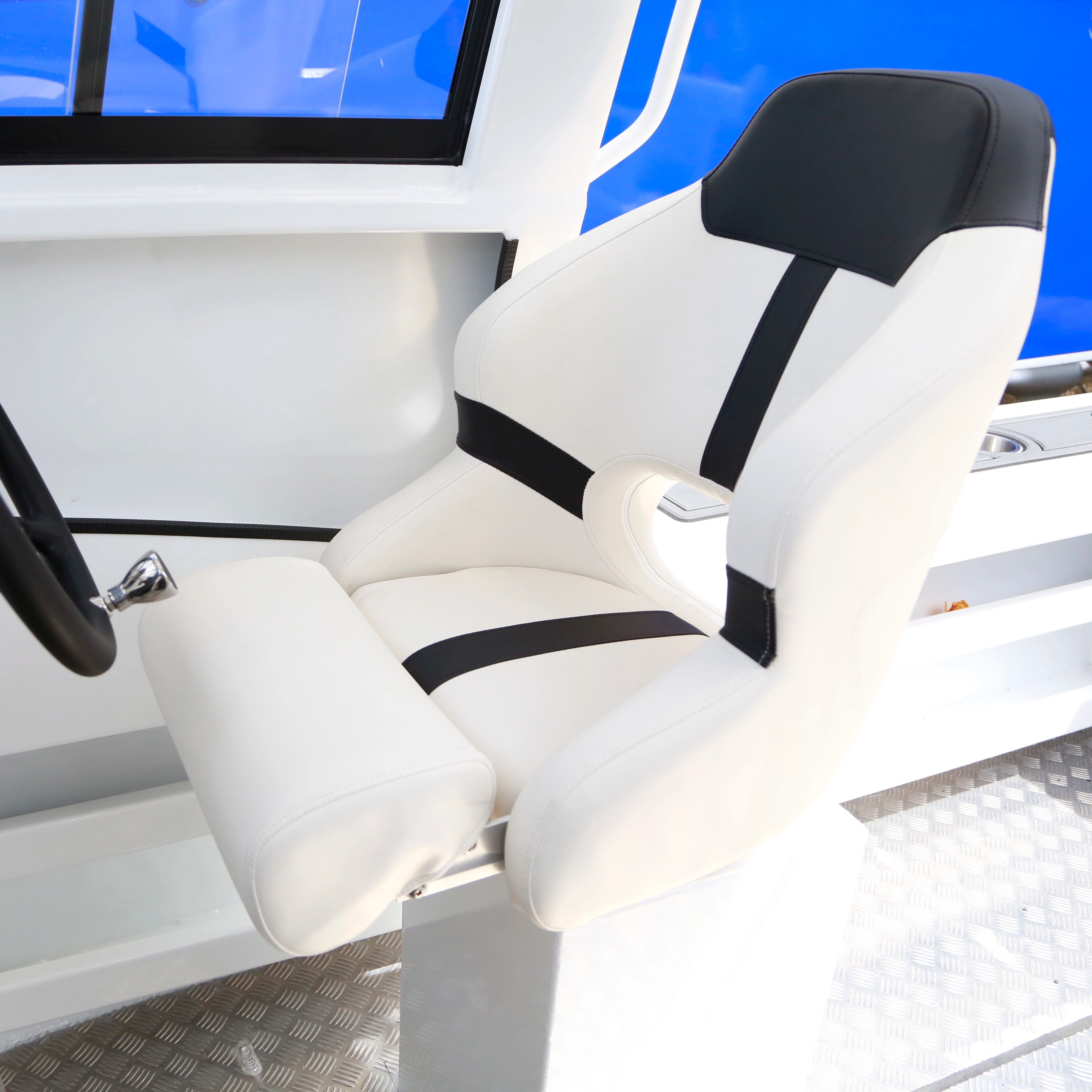 Boat Seat Installed