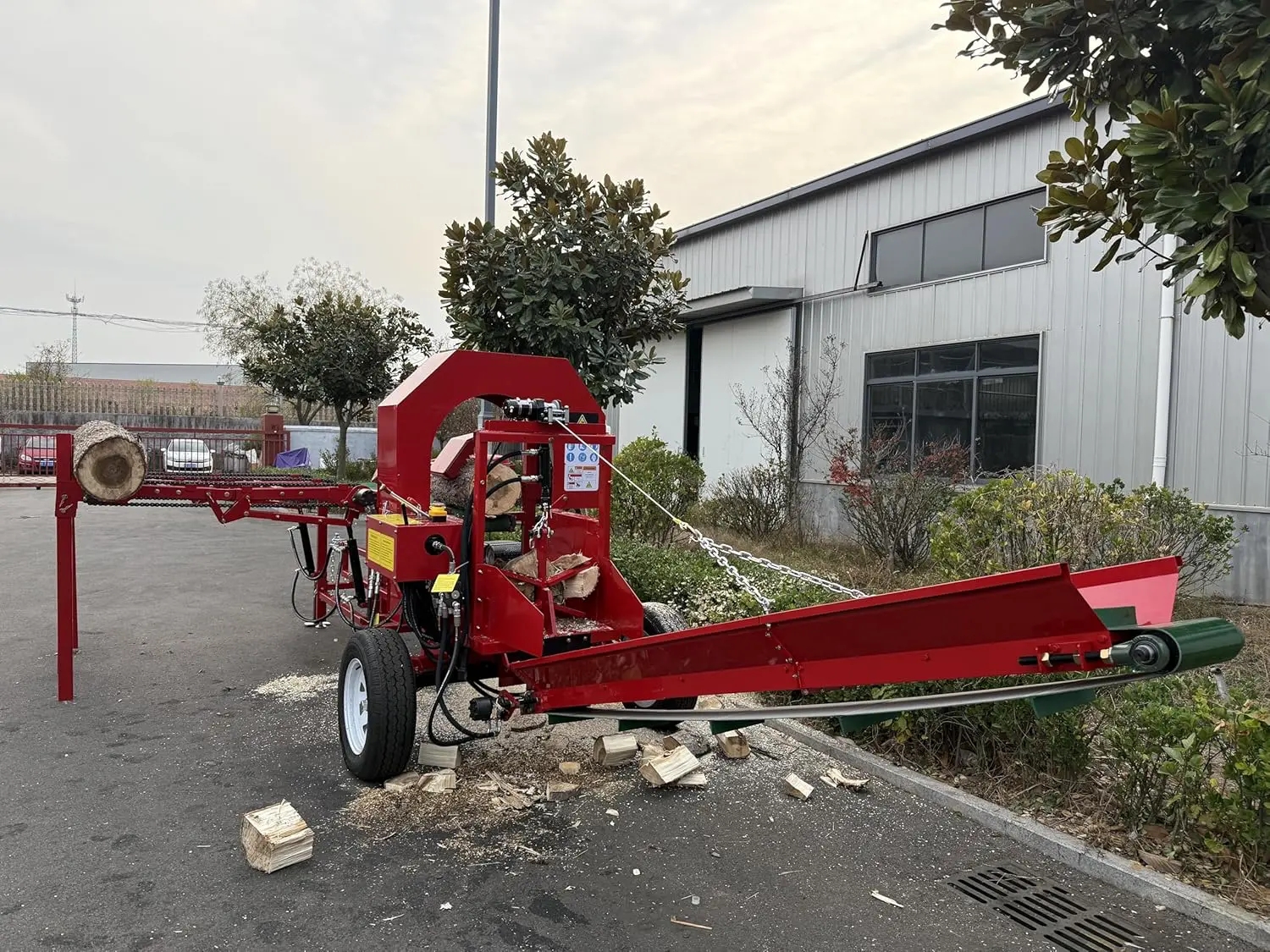 WPY-35T-500 Chainsaw Wood Processor 2