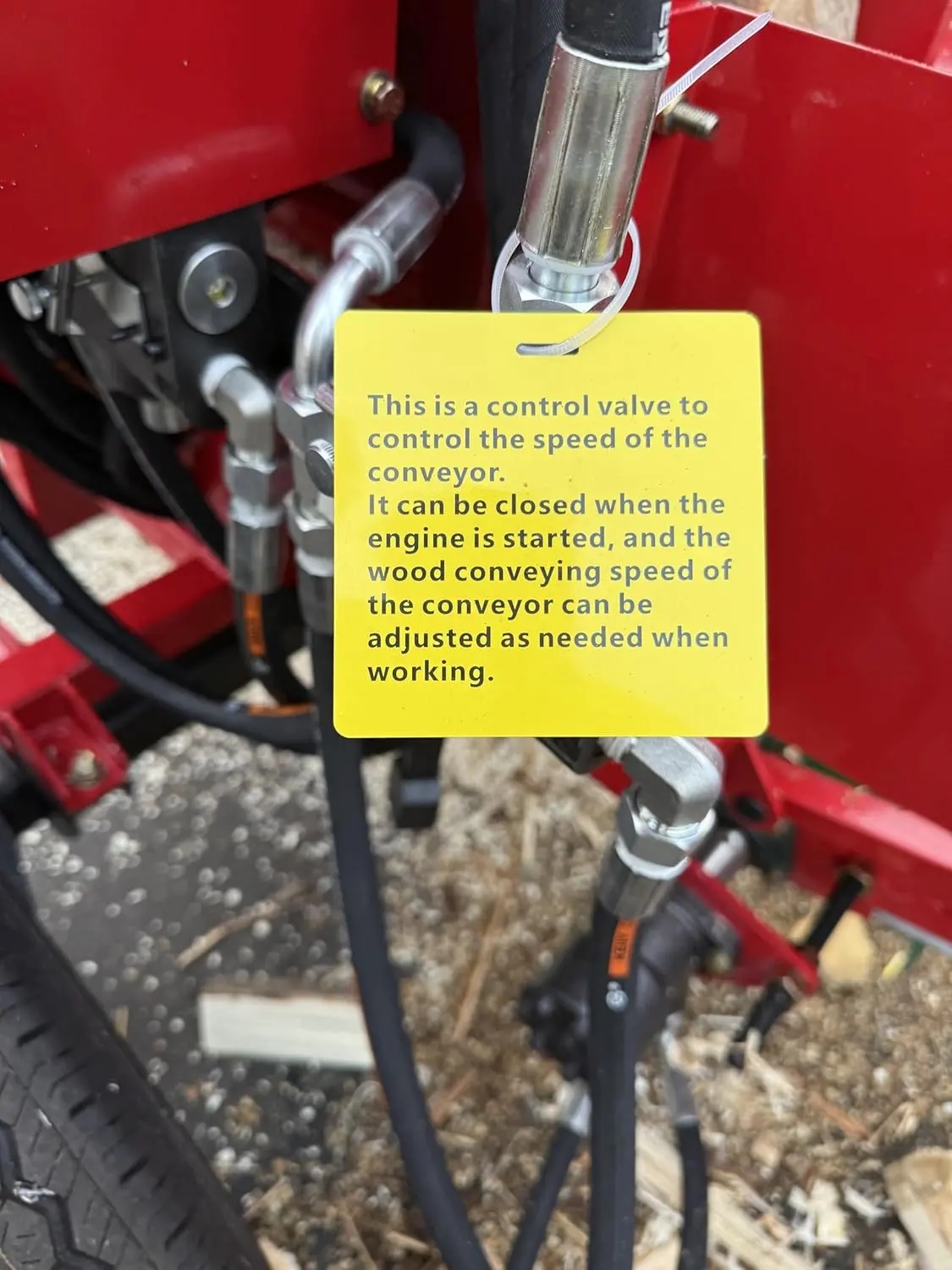 WPY-35T-500 Chainsaw Wood Processor 7