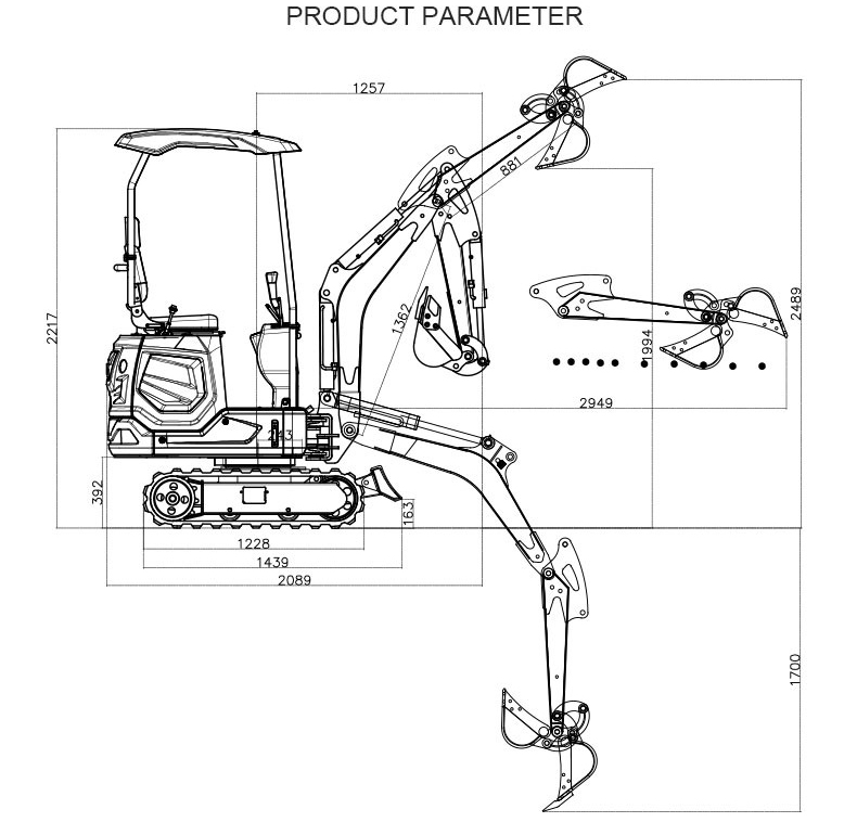 WPS-12 Excavator Standard 22