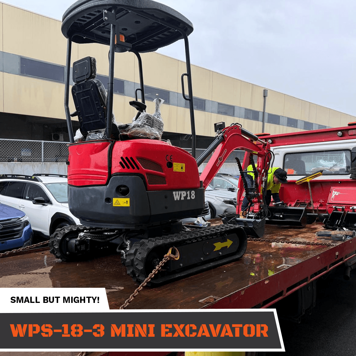 WPS-18-3 Mini Excavator | Big Power. Tight Access. No Dramas.