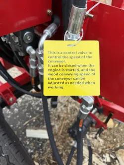 WPY-35T-500 Chainsaw Wood Processor 7